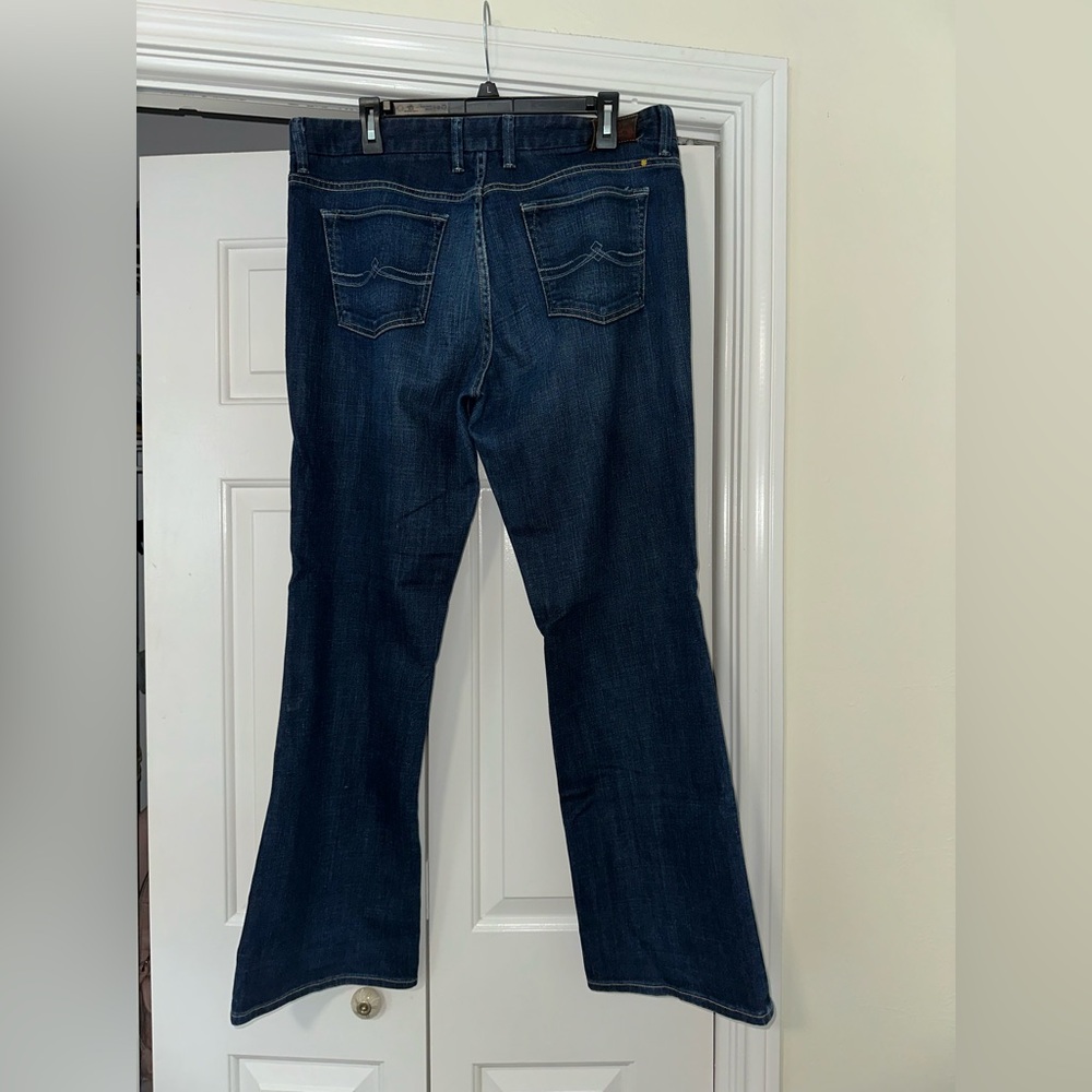 Lucky Brand Dark Blue Flare Jeans - Picture 2 of 5